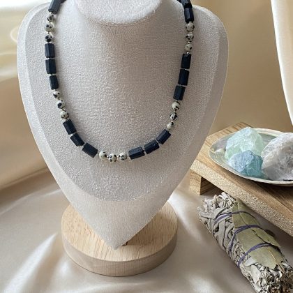 Turmalin, jaspis dalmatisk